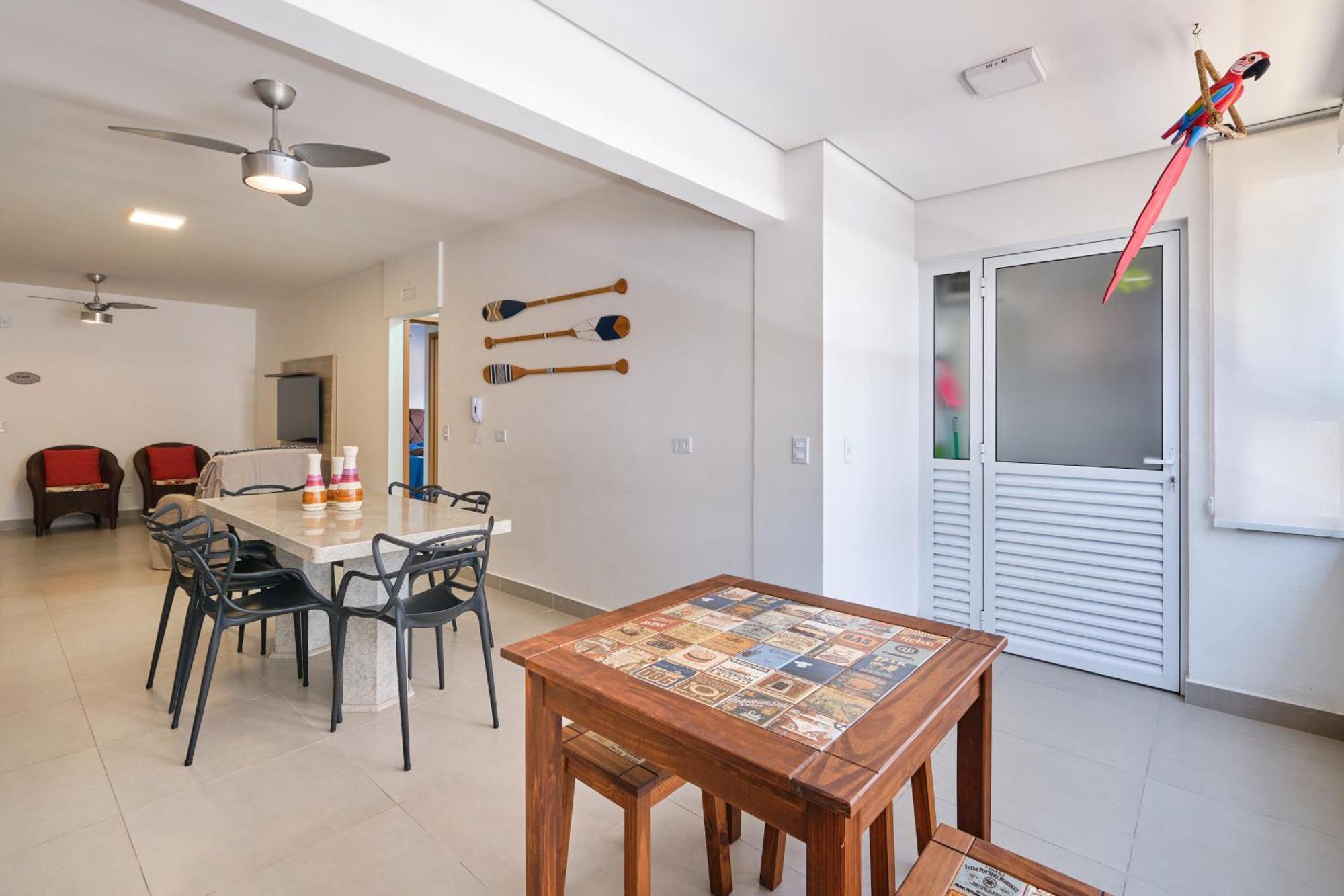 Orla Ubatuba 300 Metros - Ar Condicionado, Varanda Gourmet Kültér fotó