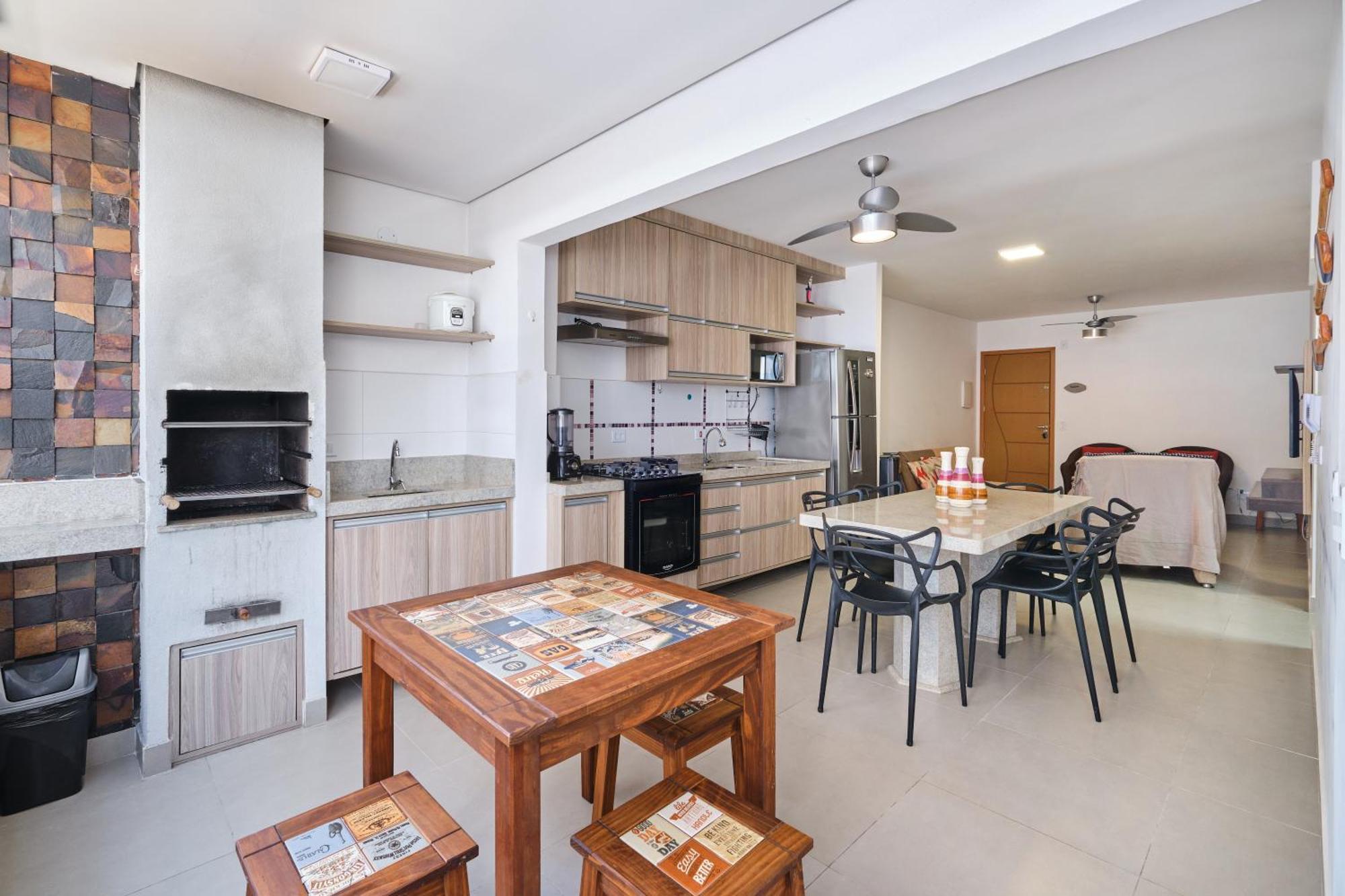 Orla Ubatuba 300 Metros - Ar Condicionado, Varanda Gourmet Kültér fotó